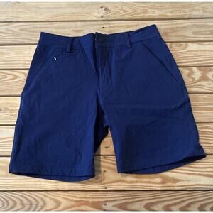 Blanc Noir Knee Length Shorts Size 32 Men’s Navy